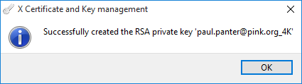 Private key 4